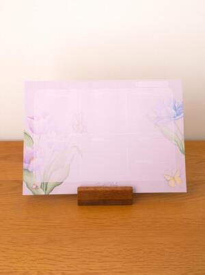 Planner semanal Tulipanes